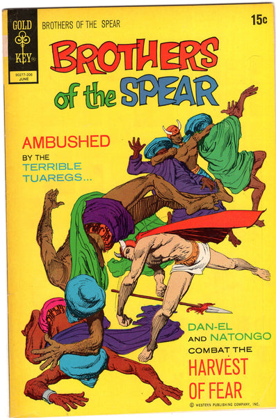 Brothers Of The Spear #1 Bronze Age Gold Key FN