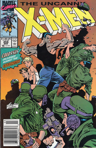 Uncanny X-Men #259 News Stand Variant FN