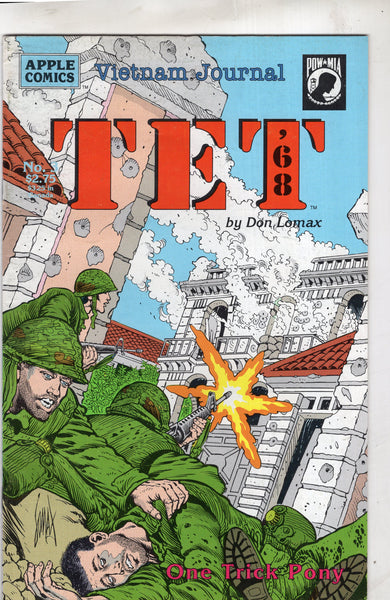 Vietnam Journal: Tet '68 #3 HTF Apple Comics Mature Readers VGFN