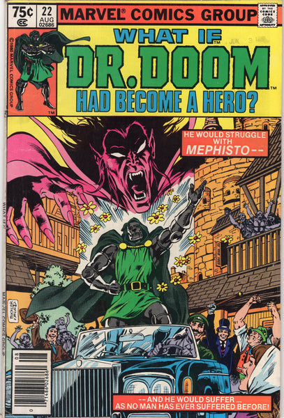 What If #22 Dr. Doom Became A Hero? News Stand Variant VGFN