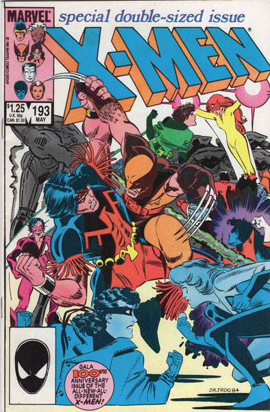 Uncanny X-Men #193 First Appearance Of The Helions VF
