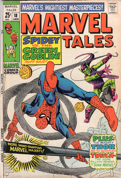 Marvel Tales #16 Spidey vs The Green Goblin! Silver Age Giant VGFN