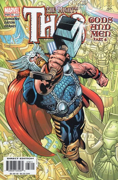 Thor #78 Gods And Men! VF+