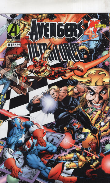 Avengers Ultraforce #1 HTF Marvel Malibu Crossover VFNM