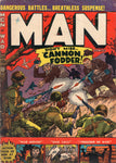 Man Comics #11 Atlas Comics HTF Golden Age Korean War GD