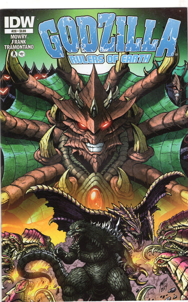 Godzilla: Rulers Of The Earth #20 HTF IDW Horror FVF