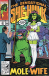 Sensational She-Hulk #33 "Mole & Wife" Byrne Words & Pictures! VF