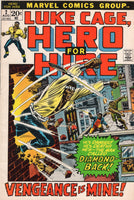 Luke Cage, Hero For Hire #2 Diamond-Back "Vengeance Is Mine!" VGFN