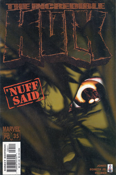 Incredible Hulk #35 'Nuff Said (2000 Series) FN