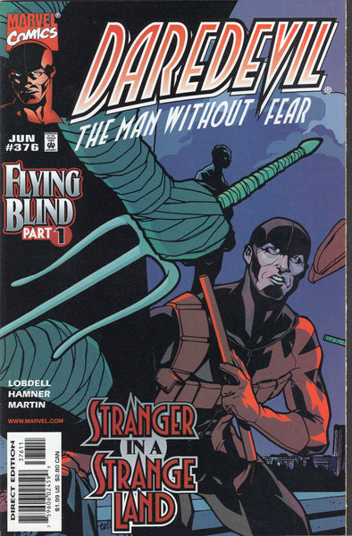 Daredevil #376 Stranger In A Strange Land! HTF Later Issue VFNM