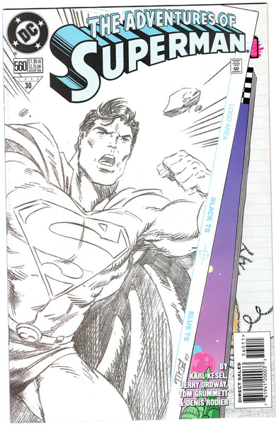 Adventures Of Superman #560 The Super-Rivalry! VF