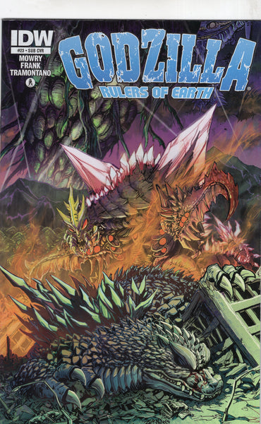 Godzilla: Rulers Of The Earth #23 HTF Sub Cover VF