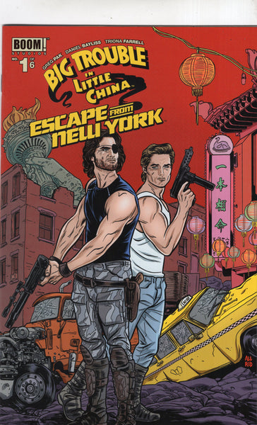 Big Trouble In Little China / Escape From New York #1 Allred Variant Cover Boom Studios VFNM