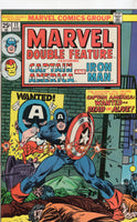 Marvel Double Feature #11 Captain America And Iron Man Bronze Age REPRINT FN