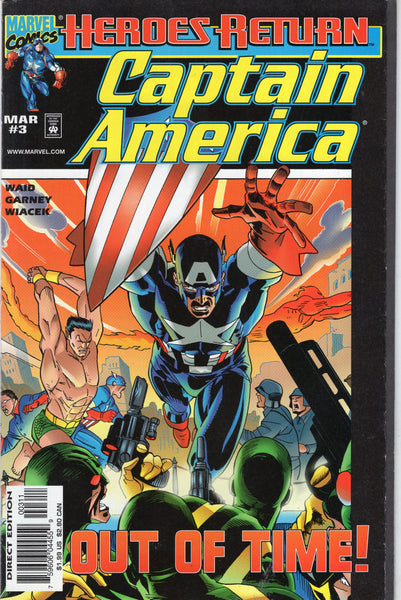 Captain America #3 "Out Of Time!" Heroes Return VF