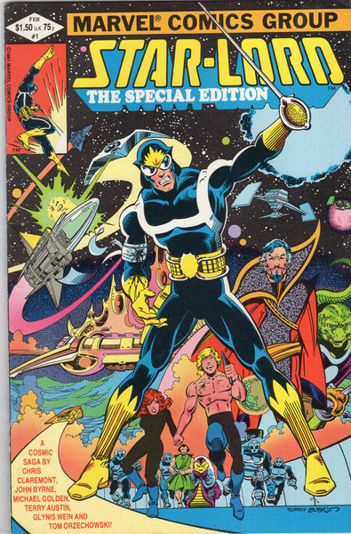 Star-Lord Special #1 Byrne Claremont Golden 1982 FN