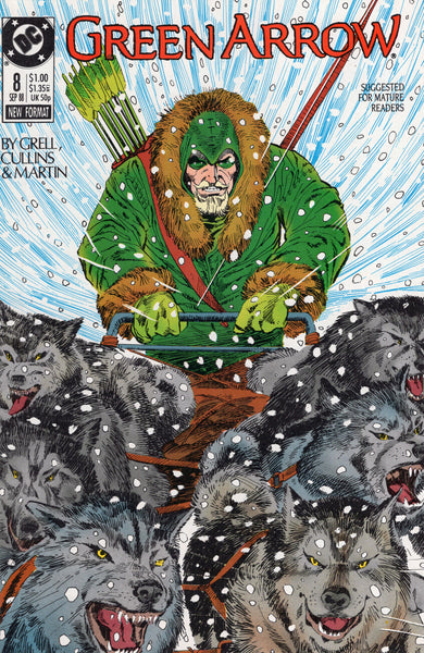 Green Lantern #8 The Powderhorn Trail! VF