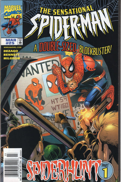 Sensational Spider-Man #25 Spiderhunt News Stand Variant VFNM
