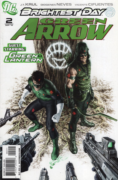 Brightest Day Green Arrow #2 Into The Woods! VFNM