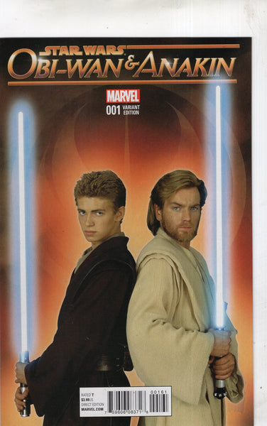 Marvel Star Wars Obi-Wan & Anakin Photo Cover Variant VFNM