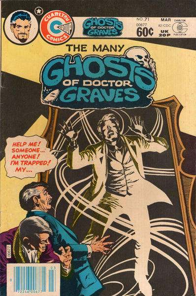 Many Ghosts Of Doctor Graves #71 HTF Charlton Horror FN