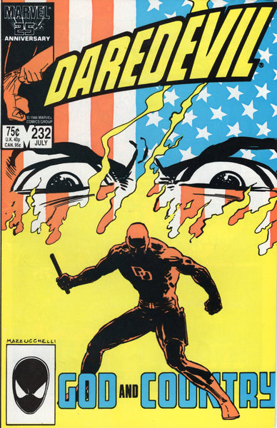 Daredevil #232 First Appearance of Nuke! FNVF