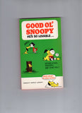 Good Ol' Snoopy Paperback Charles Schultz Crest Printing VF