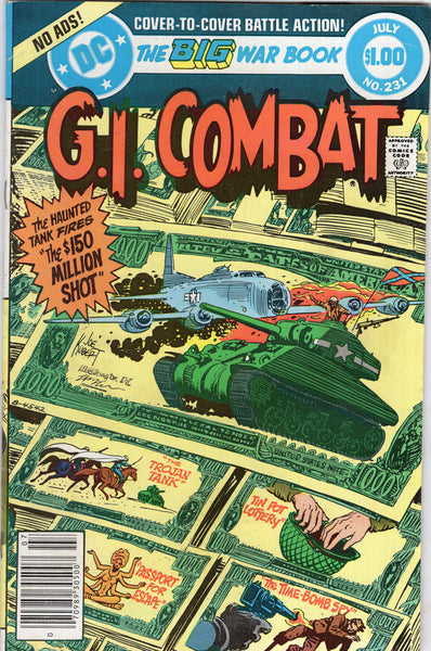 G.I. Combat #231 "The $150 Million Shot" Dollar Giant News Stand Variant VGFN