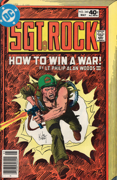 Sgt. Rock #340 How To Win A War! FN