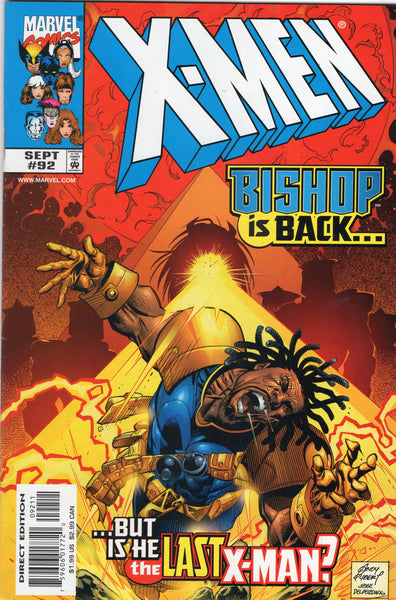 X-Men #92 Bishop Is Back! VFNM
