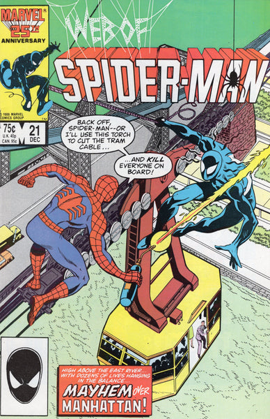 Web of Spider-Man #21 VF+