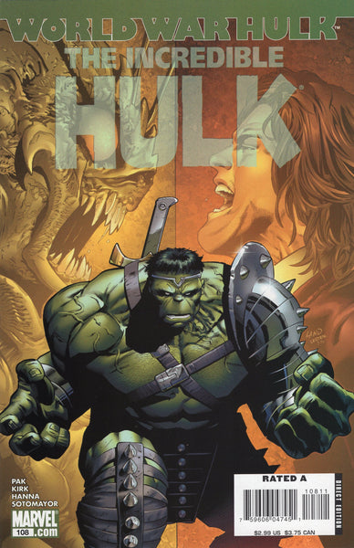 Incredible Hulk #108 World War Hulk VFNM