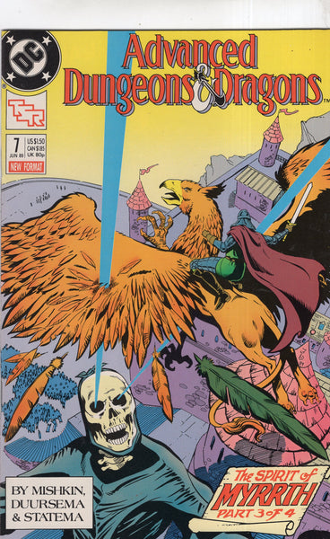 Advanced Dungeons And Dragons #7 TSR VF