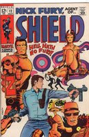 Nick Fury, Agent Of S.H.I.E.L.D #12 "Hell Hath No Fury!" Silver Age Key Barry Smith Art FN