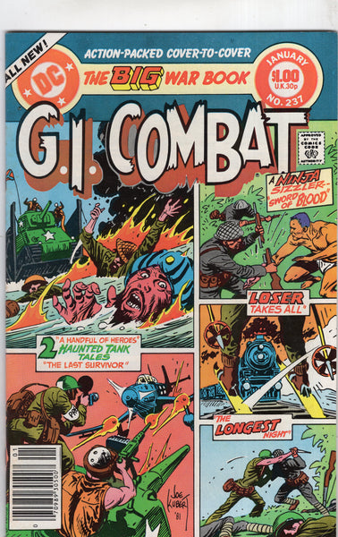 G.I. Combat #237 The Haunted Tank! News Stand Variant FN