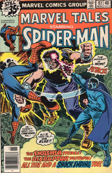 Marvel Tales #97 The Smasher Strikes! Spider-Man Bronze Age Reprint VG