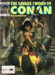 Savage Sword Of Conan #173 A Tomb For The Living! Great Sword & Sorcery Magazine FVF