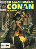 Savage Sword Of Conan #173 A Tomb For The Living! Great Sword & Sorcery Magazine FVF