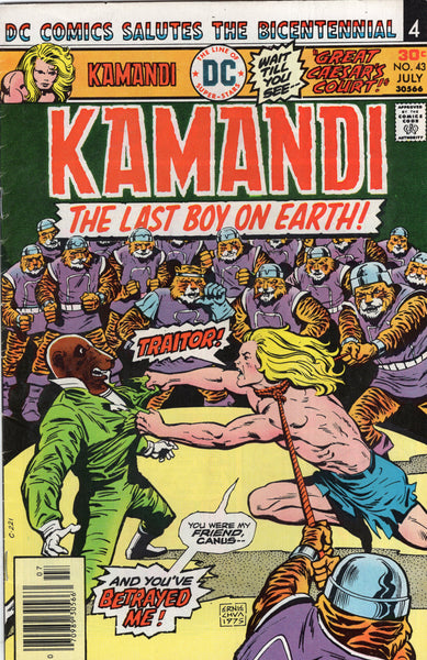 Kamandi #43 The Last Boy On Earth Bronze Age VGFN