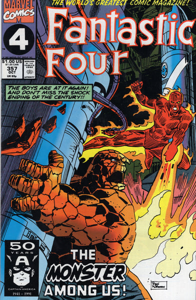 Fantastic Four #357 "The Monster Among Us!" VFNM