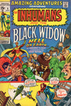 Amazing Adventures #6 Black Widow Neal Adams Inhumans VGFN