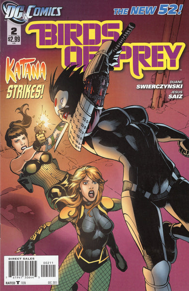 Birds Of Prey #2 DC New 52 Series VFNM