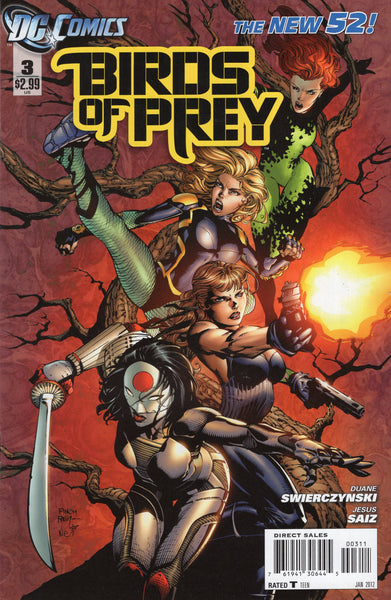 Birds Of Prey #3 DC New 52 Series VF