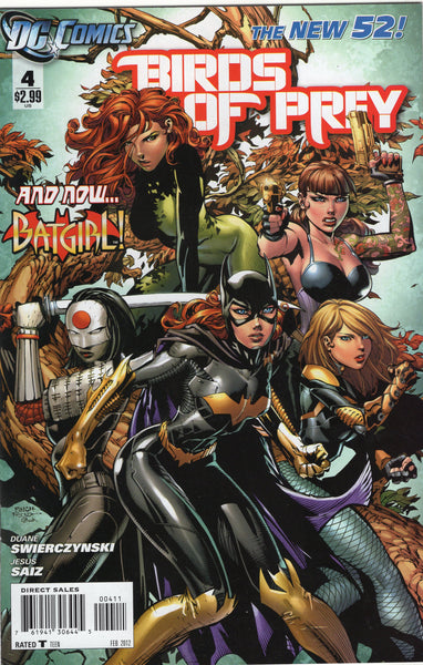 Birds Of Prey #4 w/ Batgirl DC New 52 VFNM
