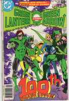 Green Lantern #100 First Air-Wave Green Arrow & Black Canary! Bronze Age Smash Issue! VG