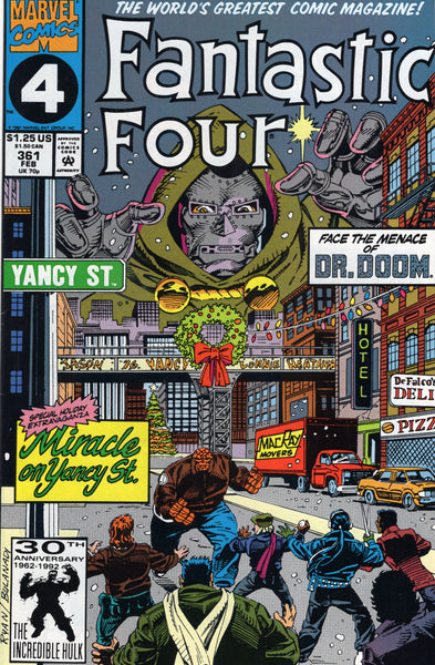 Fantastic Four #361 "Face The Menace Of Dr. Doom!" VFNM