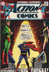 Action Comics #375 "The Big Forget!" And Supergirl Too!! Silver Age!!! VGFN