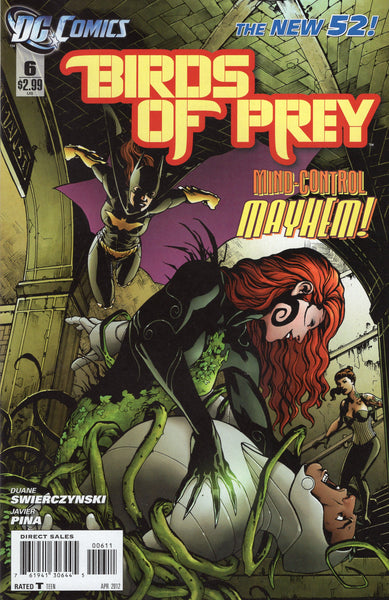 Birds Of Prey #6 DC New 52 Mind-Control Mayhem! VF