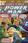 Power Man #30 (Luke Cage) Introducing Piranha! Bronze Age FN