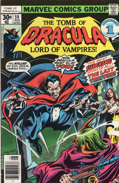 Tomb Of Dracula #59 Colan Art Bronze Age Horror VG